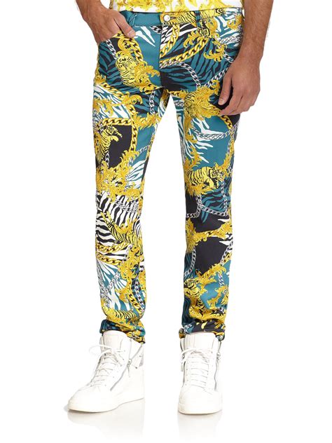 versace trousers|versace pants men's.